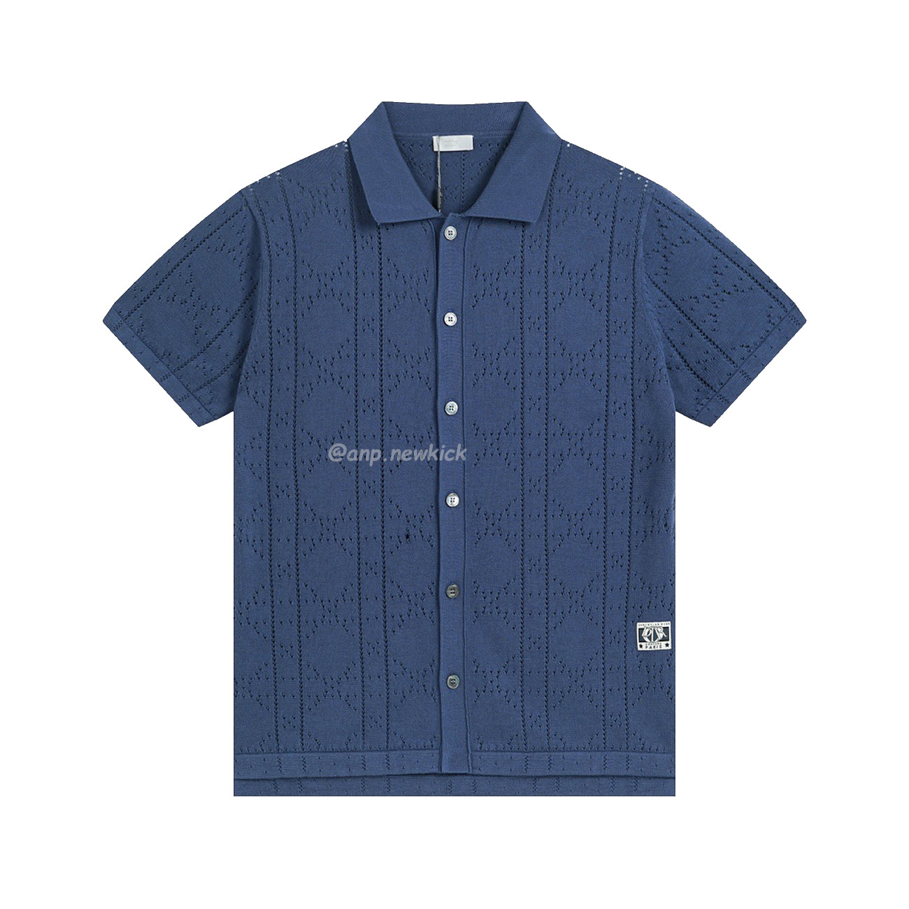 Dior Cannage Short Sleeved Shirt (1) - newkick.cc